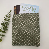 Retro Olive Booksleeve Cover