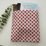 Strawberry Booksleeve Cover