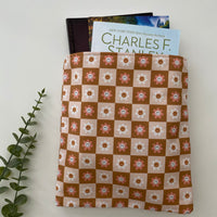 Boho Checkered Booksleeve