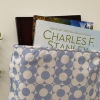 Blue Floral Booksleeve