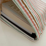 Multi Stripe Booksleeve Cover