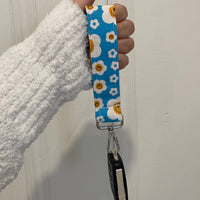Aqua Blue Keychain Set