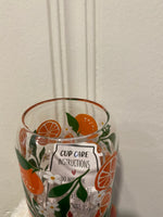 Oranges Glass Tumbler Cup