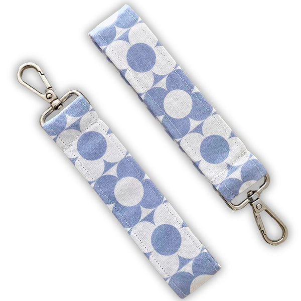 Retro Blue Keychain