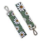 Green Daisies Keychain