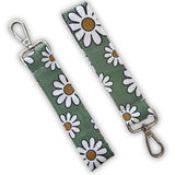 Green Daisies Keychain