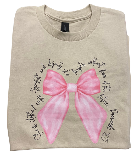 Proverbs Bow T-shirt