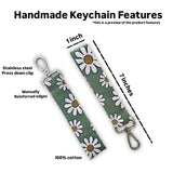 Checkered Smiles Keychain