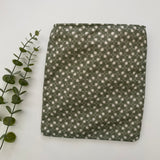 Retro Olive Booksleeve Cover