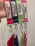Bible Verse Keychain and Wallet Set
