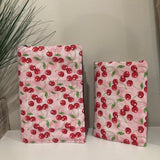 Bible Cover with Cherries Red Pink