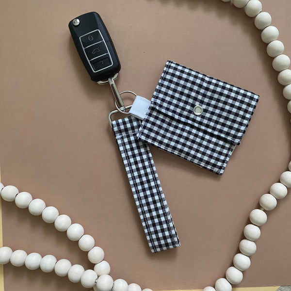 Keychain and Mini Wallet Pouch