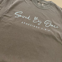 Saved By Grace T-shirt Mocha