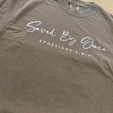 Saved By Grace T-shirt Mocha