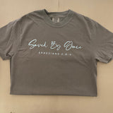 Saved By Grace T-shirt Mocha
