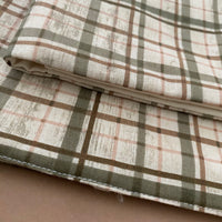 Bible Cover Neutral Plaid