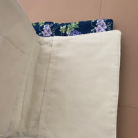 Bible Cover Sleeve Navy Floral