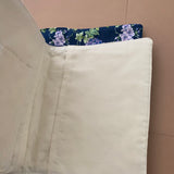 Bible Cover Sleeve Navy Floral