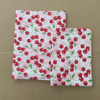 Bible Cover with Cherries Red Pink
