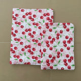 Bible Cover with Cherries Red Pink
