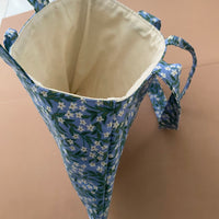 Aqua Blue Tote Bag