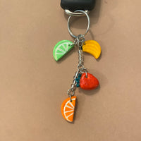 Keychain with Charms (Fruits Theme)
