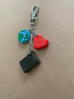 Keychain with Charms (Bible Theme)