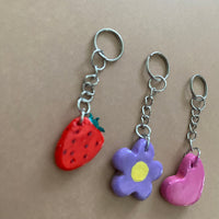 Keychain Charm Ring