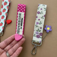 Keychain Charm Ring