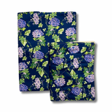 Bible Cover Sleeve Navy Floral