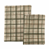 Bible Cover Neutral Plaid