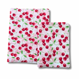 Bible Cover with Cherries Red Pink